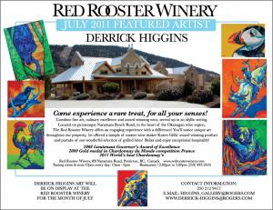 Red Rooster Winery - July Featured Artist